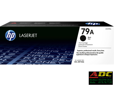 Mực in HP 79A Black Original LaserJet Toner Cartridge (CF279A)